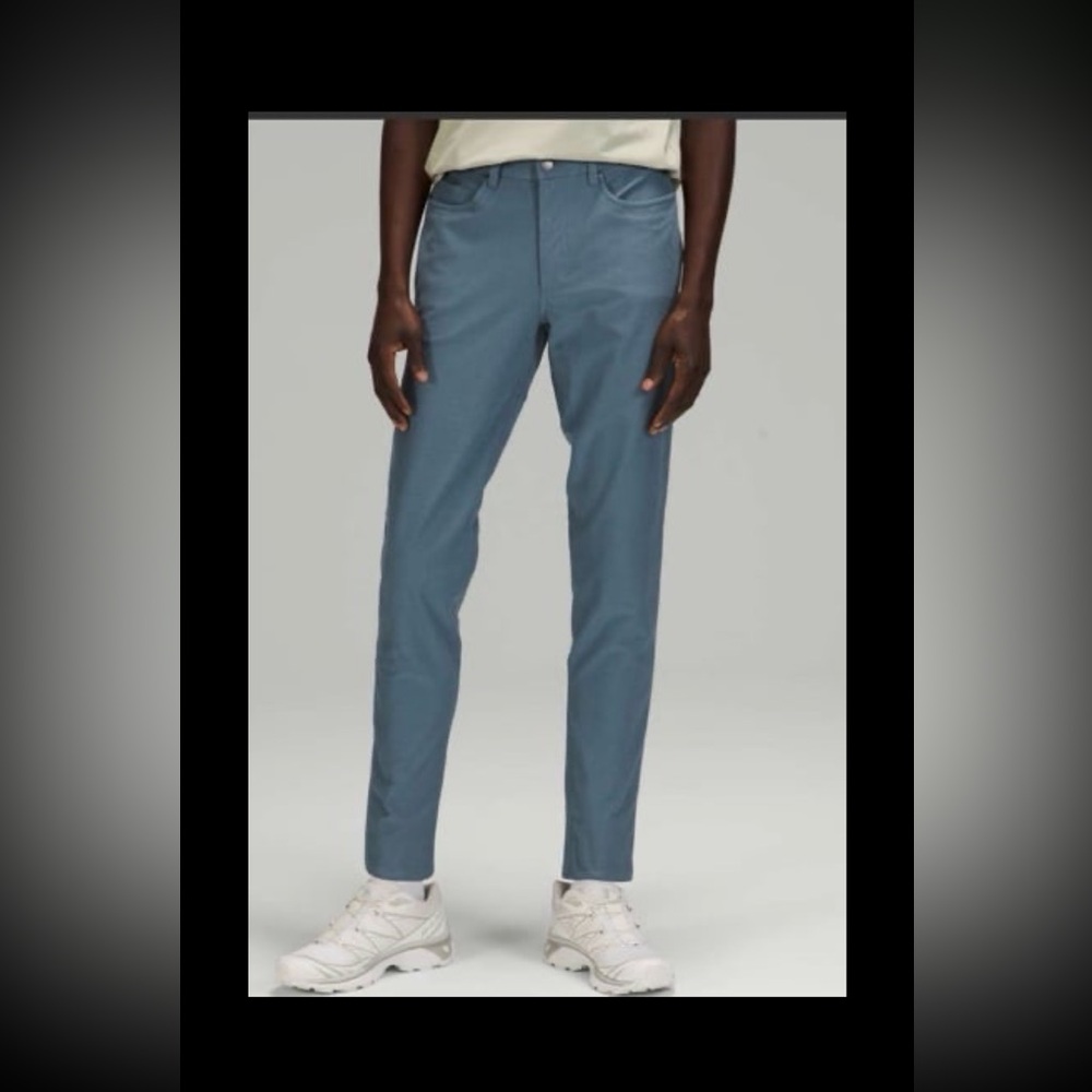 Lululemon ABC Pant Skinny 34" *Utilitech
River Blue NWT 36”x34”